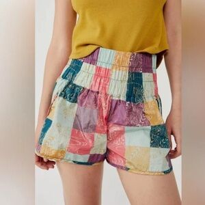 Free People Movement Way Home Short Patchwork